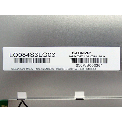 8.4 इंच LQ084S3LG03 WLED एलसीडी स्क्रीन पैनल LVDS औद्योगिक एलसीडी डिस्प्ले