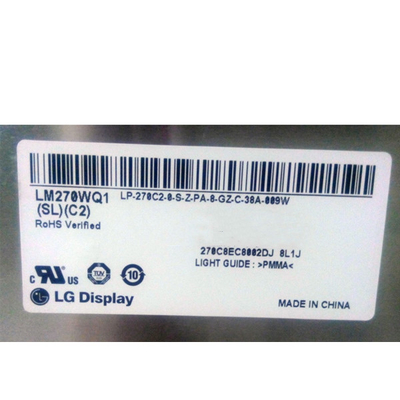 LM270WQ1-SLC2 LG 27.0 इंच एलसीडी टीवी मॉनिटर पैनल