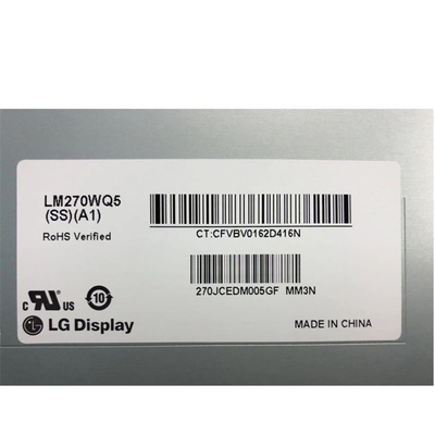 डेल U2717D मॉनिटर पैनल के लिए LM270WQ5-SSA1 एलसीडी स्क्रीन 27 इंच