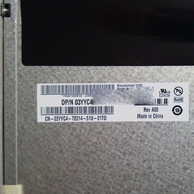 AUO M170ETN01.1 17 इंच एलसीडी डिस्प्ले 30 पिन LVDS कनेक्टर SXGA 96PPI