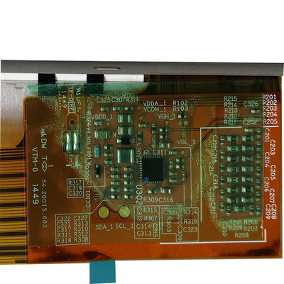 5.0 इंच 800 (आरजीबी) × 480 एलसीडी डिस्प्ले स्क्रीन पैनल G050VTN01.1 . के लिए