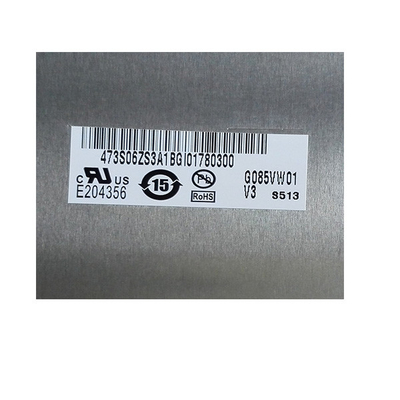 AUO के लिए औद्योगिक उपकरण के लिए G085VW01 V3 ब्रांड न्यू ओरिजिनल 8.5 इंच 800 (RGB) × 480 LCD डिस्प्ले पैनल