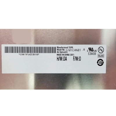 10.1 इंच 800 × 1280 G101EAN01.0 एलसीडी स्क्रीन डिस्प्ले रिप्लेसमेंट
