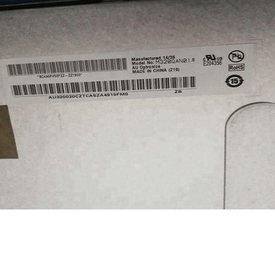 AUO 32 इंच 4K LCD स्क्रीन डिस्प्ले M320QAN01.0 रिज़ॉल्यूशन 3840 × 2160 डेस्कटॉप मॉनिटर eDP 41 पिन के साथ