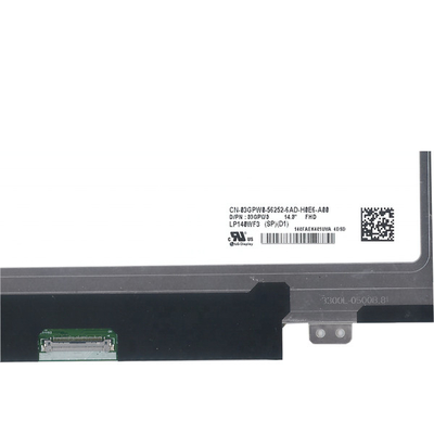 14.0 इंच LP140WF3-SPD1 लैपटॉप एलसीडी पैनल 30pin RGB 1920X1080 FHD लैपटॉप स्क्रीन