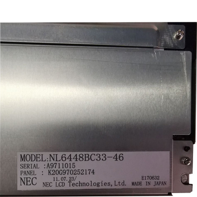 NL6448BC33-46 10.4 इंच एलसीडी मॉड्यूल 640 (RGB) × 480 औद्योगिक प्रदर्शन के लिए उपयुक्त