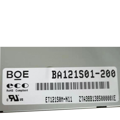 बीओई ET121S0M-N11 800 × 600 मेडिकल डिवाइस डिस्प्ले 12 इंच टीएफटी एलसीडी मॉड्यूल