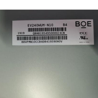 बीओई EV240WUM-N10 24.0 इंच आईपीएस एलसीडी डिस्प्ले पैनल मॉड्यूल आरजीबी 1920X1200 संकल्प