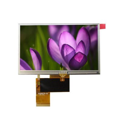 औद्योगिक उत्पादों के लिए 5 इंच एलसीडी स्क्रीन डिस्प्ले पैनल AT050TN43 V1 800x480