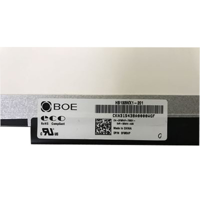 BOE 13.3 इंच लैपटॉप स्क्रीन HB133WX1-201 RGB 1366X768 LCD डिस्प्ले मॉड्यूल