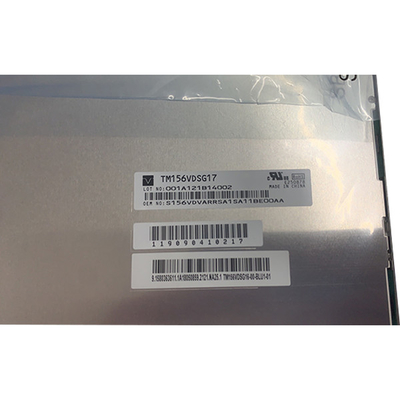 15.6 इंच TFT LCD डिस्प्ले TM156VDSG17 LVDS 30 पिन इंटरफ़ेस RGB 1920X1080 औद्योगिक के लिए