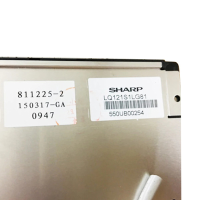 12.1 इंच 82ppi एलसीडी स्क्रीन LQ121S1DG81 800 (RGB) × 600 एलसीडी डिस्प्ले मॉड्यूल