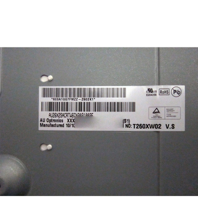 T260XW02 वीएस 30 पिन 26 इंच एलसीडी स्क्रीन 1366 * 768 एयूओ के लिए