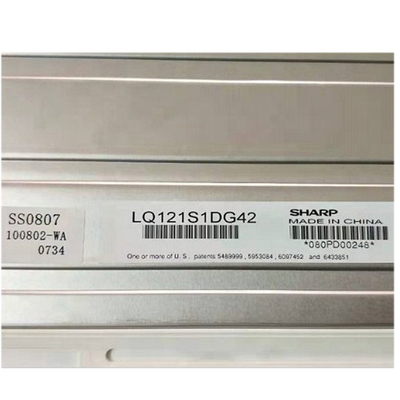 12.1 इंच 82ppi एलसीडी स्क्रीन LQ121S1DG42 800 (RGB) × 600 एलसीडी डिस्प्ले