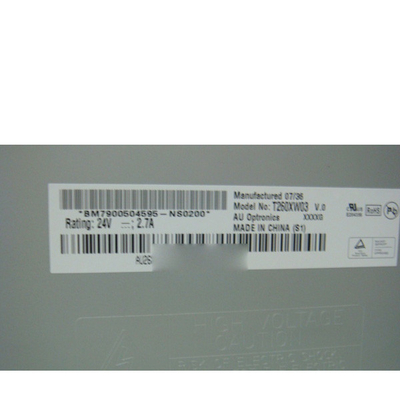 T260XW03 V0 30 पिन 26 इंच एलसीडी स्क्रीन 1366 * 768 AUOb के लिए