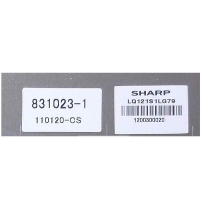 12.1 इंच 82ppi एलसीडी स्क्रीन LQ121S1LG79 औद्योगिक एलसीडी TFT डिस्प्ले: