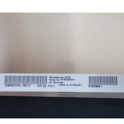 AUO वर्टिकल स्ट्राइप 15.6 इंच LCD पेन B156ZAN04.1 40 पिन LCD स्क्रीन