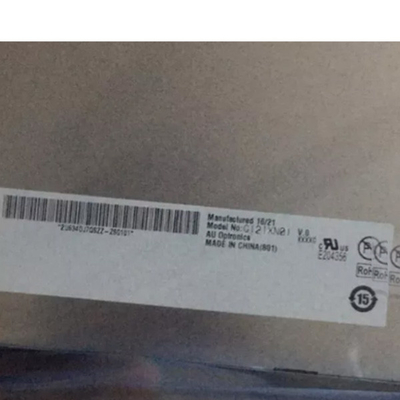 औद्योगिक एलसीडी पैनल 105ppi के साथ AUO 12.1 इंच एलसीडी स्क्रीन G121XN01 V001