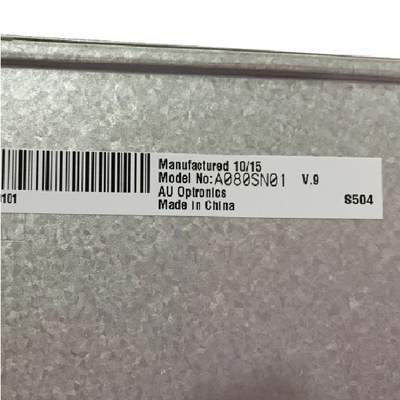 RGB वर्टिकल स्ट्राइप A080SN01 V9 800*600 LCD स्क्रीन