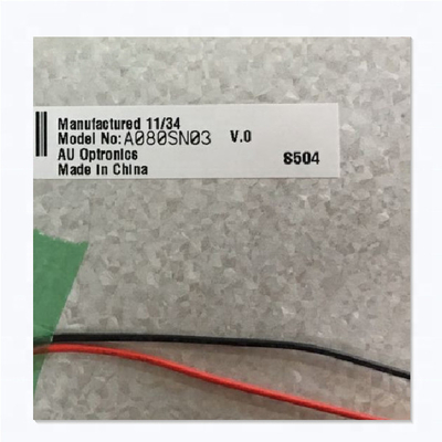 A080SN03 V0 60pin एलसीडी डिस्प्ले 8.0 icnh 800x600 TFT एलसीडी पैनल