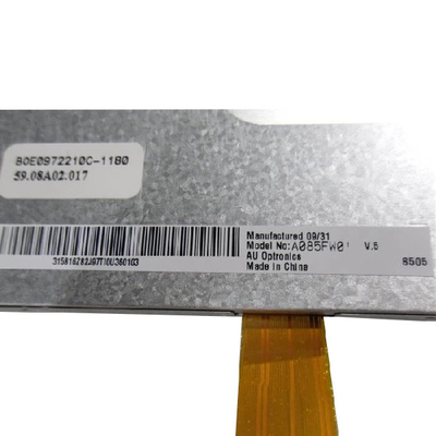 A085FW01 V5 8.5 इंच 480*234 tft एलसीडी स्क्रीन मॉनिटर