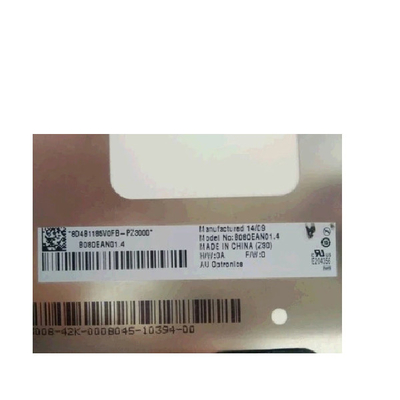 RGB वर्टिकल स्ट्राइप B080EAN01.4 800*1280 31 पिन LCD स्क्रीन