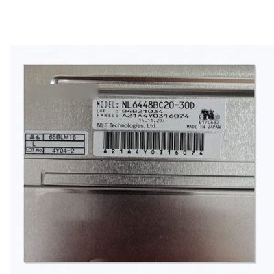 NL6448BC20-30D 6.5 इंच TFT 640*480 LVDS 20pin WLED LCD स्क्रीन डिस्प्ले