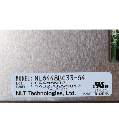औद्योगिक के लिए 10.4 इंच 640*480 a-si TFT एलसीडी स्क्रीन पैनल NL6448BC33-64
