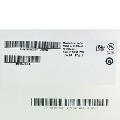 टैबलेट स्क्रीन डिस्प्ले के लिए 10.1 इंच 1280x800 B101EAN01.4