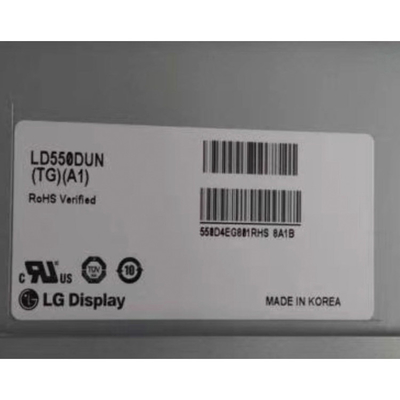 एलसीडी वीडियो दीवार के लिए 55.0 इंच एलसीडी स्क्रीन पैनल LD550DUN-TGA1