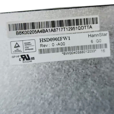 HSD090IFW1-A00 हैनस्टार 9.0 इंच 1024*600 टीएफटी आईपीएस एलसीडी स्क्रीन पैनल डिस्प्ले