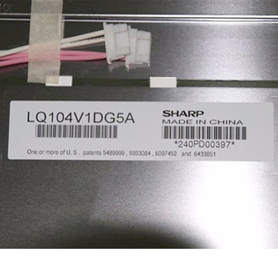 औद्योगिक के लिए 10.4 इंच 640*480 LQ104V1DG5A 31पिन एलसीडी स्क्रीन