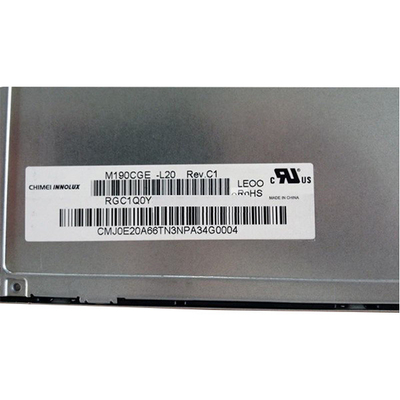 19.0 इंच एलसीडी मॉनिटर पैनल M190CGE-L20 1440*900 डेस्कटॉप मॉनिटर एलसीडी स्क्रीन