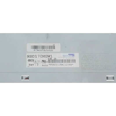 17.0 इंच 1440*900 टीएफटी एलसीडी स्क्रीन HannStar HSD170MGW1-B00
