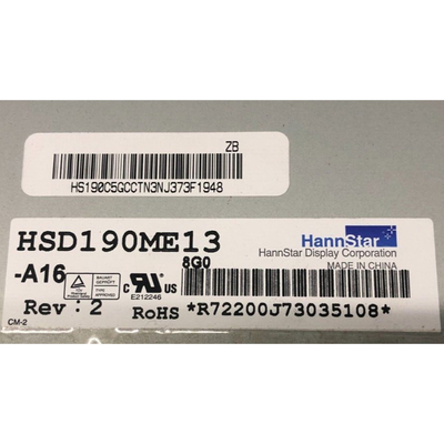 1280*1024 एलसीडी डिस्प्ले पैनल HSD190ME13-A16 19 इंच एलसीडी स्क्रीन