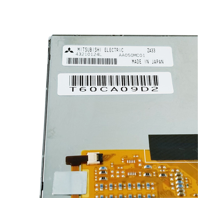AA050MC01 5.0 इंच एलसीडी स्क्रीन पैनल 800*480 Mitsubishi के लिए औद्योगिक एलसीडी मॉड्यूल
