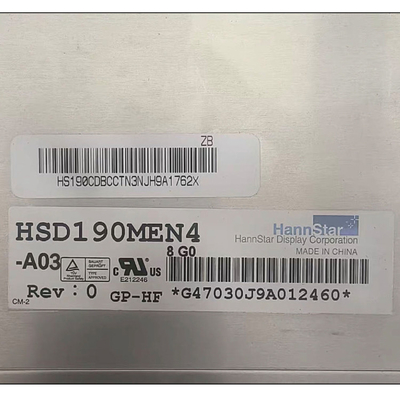 19.0 इंच HSD190MEN4-A03 30 पिन एलसीडी स्क्रीन डिस्प्ले