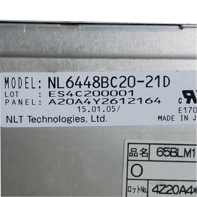 NL6448BC20-21D 6.5 इंच 640*480 20 पिन कनेक्टर उद्योग के लिए एलसीडी डिस्प्ले मॉड्यूल