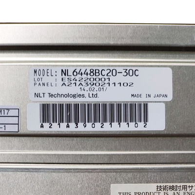 NL6448BC20-30C 6.5 इंच 640*480 औद्योगिक प्रदर्शन के लिए एलसीडी डिस्प्ले मॉड्यूल