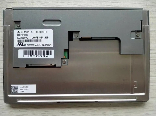 AA070MC11ADA11 800*480 रिज़ॉल्यूशन 7.0 इंच 1000cd/m2 चमक एलसीडी स्क्रीन।
