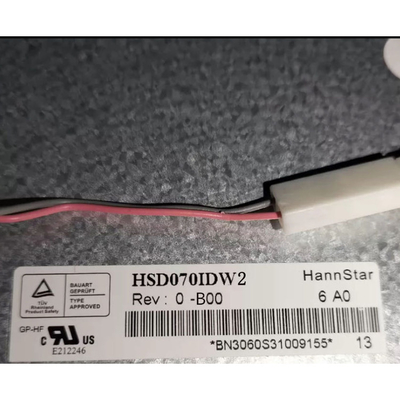 70.0 इंच 800*480 HSD070IDW2-B00 एलसीडी डिस्प्ले मॉड्यूल