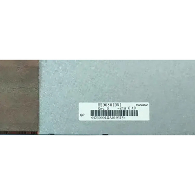 80.0 इंच TFT Hannstar HSD080IDW1-B10 एलसीडी डिस्प्ले स्क्रीन पैनल