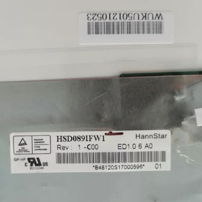 HSD089IFW1-C00 8.9 इंच 1024*600 एलवीडीएस एलसीडी स्क्रीन पैनल