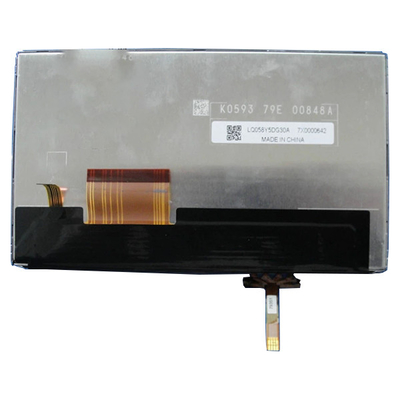 LQ058Y5DG30A एलसीडी स्क्रीन पैनल 5.8 इंच 800*480 ऑटोमोटिव डिस्प्ले के लिए