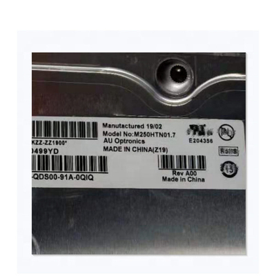 नई 24.5 इंच M250HTN01.7 TFT एलसीडी 89PPI डिस्प्ले स्क्रीन