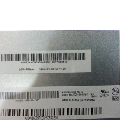 नया M240HW01 V6 24.0 इंच ए-सीआई टीएफटी-एलसीडी एलसीएम एलसीडी डिस्प्ले