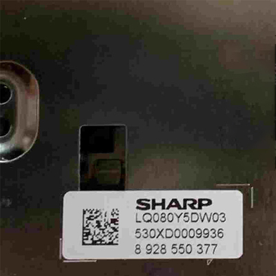 LQ080Y5DW03 मूल स्टॉक में 8.0 इंच 800*480 एलसीडी डिस्प्ले स्क्रीन