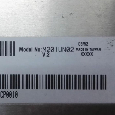 गर्म बिक्री M201UN02 V2 20.1 इंच 5.0V प्रकार एलसीडी पैनल