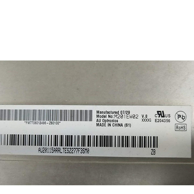 M201EW02 V8 98PPI 1680*1050 AUO के लिए एलसीडी स्क्रीन