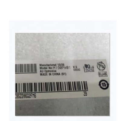 19.0 इंच M190PW01 AUO के लिए V6 एलसीडी डिस्प्ले
